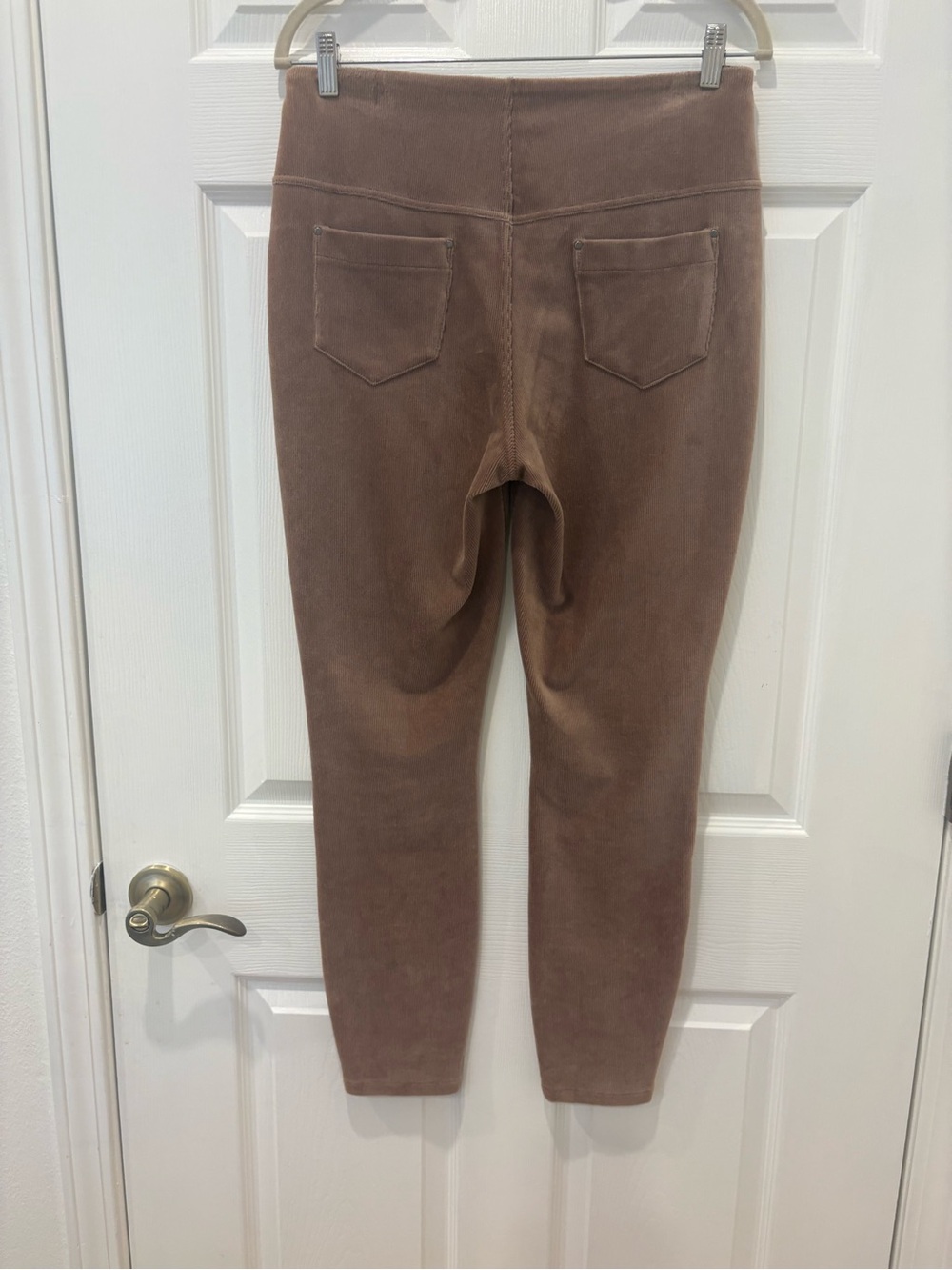 Lysse Hgh Waist Faux Suede Leggings - Picture 2 of 3